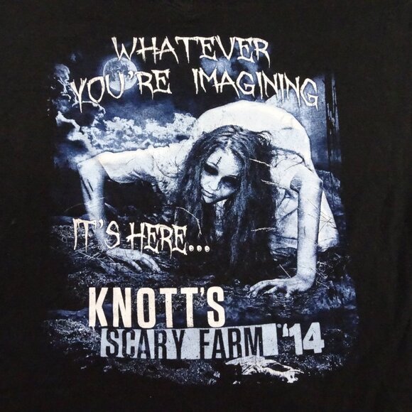 2014 Knott's Scary Farm Juniors Shirt Size XXL - Picture 5 of 9